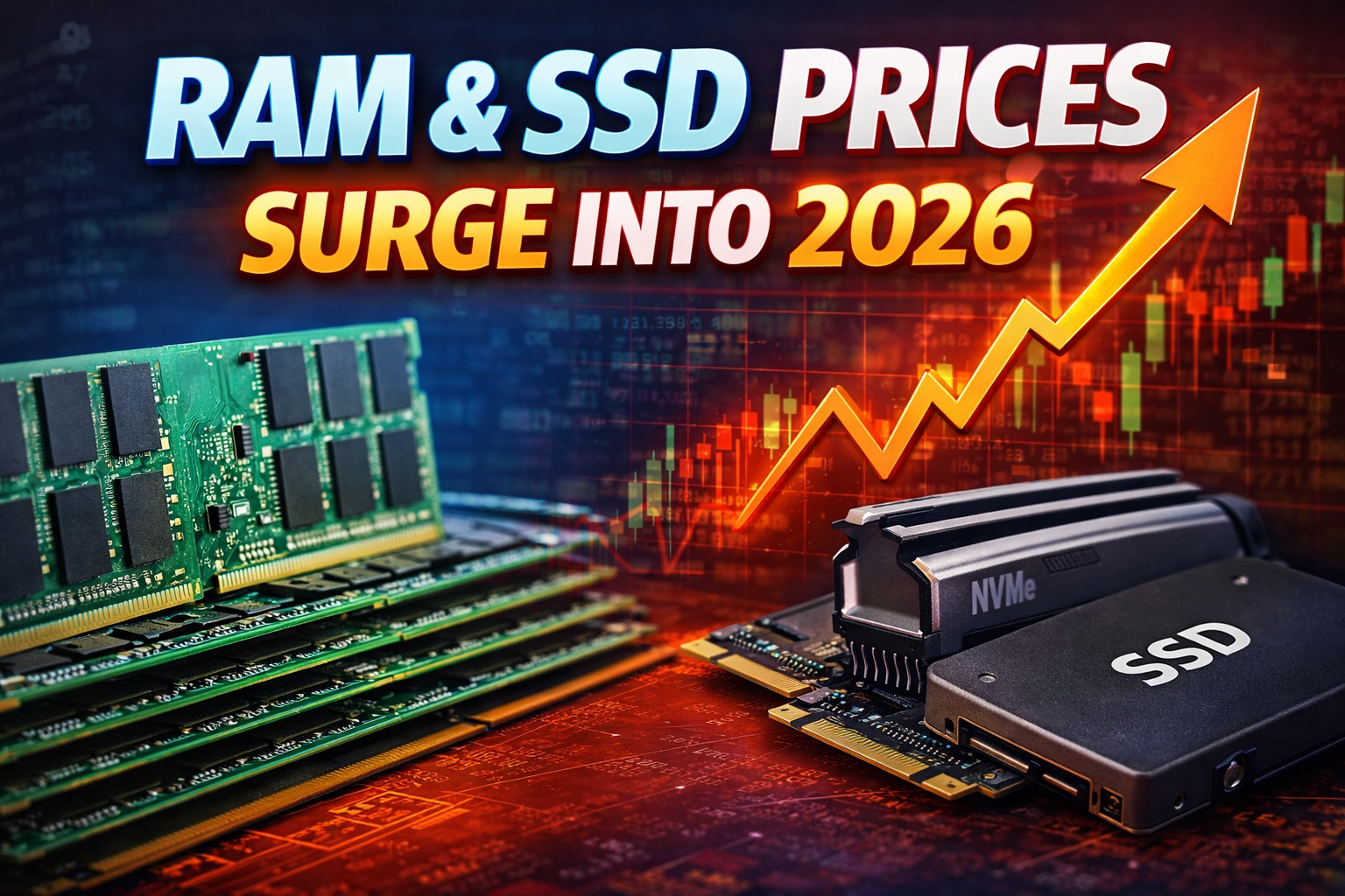 Why RAM and SSD Prices Are Rising — And What 2026 Looks Like