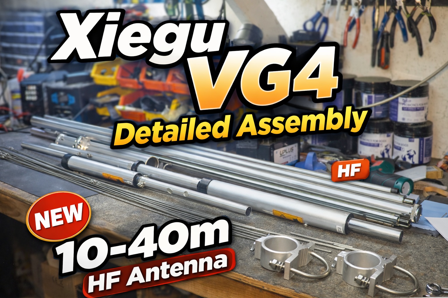 Xiegu VG4 Detailed Assembly